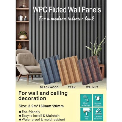 WPC Fluted Panels 160*18mm...